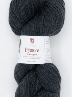 Fjære Sokkegarn - 554 antrasitt - Garn - Nordiskgarn