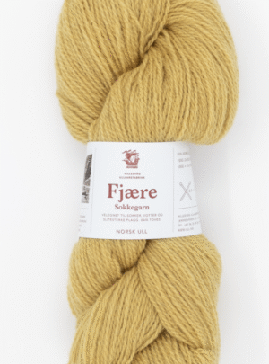 Fjære Sokkegarn - 564 korngul - Garn - Nordiskgarn