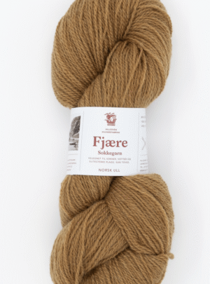 Fjære Sokkegarn - 565 karamell - Garn - Nordiskgarn