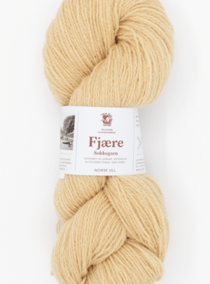 Fjære Sokkegarn - 566 ferskengul - Garn - Nordiskgarn