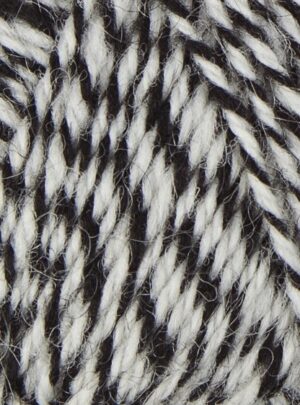 Hosuband fra Istex - 0000 white - black - Garn - Istex