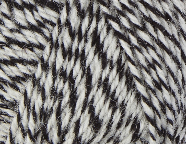 Hosuband fra Istex - 0000 white - black - Garn - Istex Hosuband fra Istex - 0000 white - black - Garn - Istex