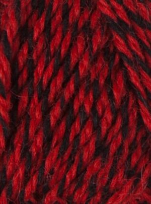 Hosuband fra Istex - 0225 red - black - Garn - Istex