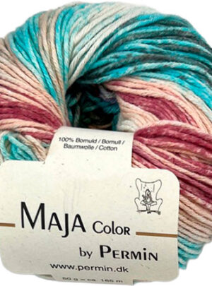 Maja Permin - Flerfarvet Bomuldsgarn - 881343 Unicorn