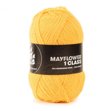 Mayflower 1 Class Garn Unicolor 24 Saffran Mayflower 1 Class Garn Unicolor 24 Saffran