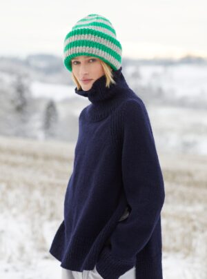 Uldpakke | 425-5 Annie raglangenser, Fivel - Strikkekit > Strik norsk trøje > Uldne pakker - strik selv - Hillesvåg