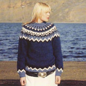 23-6 & 7 Unisex i Álafoss lopi - Strikkeopskrifter > ISTEX > Opskrifter til Álafoss - Hillesvåg