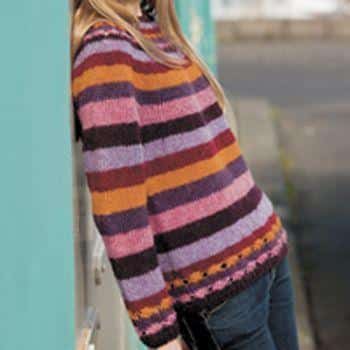 28-4-20 Kross i Létt Lopi - Strikkeopskrifter > ISTEX > Opskrifter til Letlopi - Hillesvåg