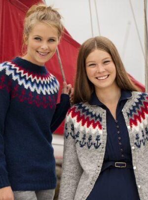 30-21 Ankeri i Einband - Strikkeopskrifter > ISTEX > Dame-istex - Hillesvåg