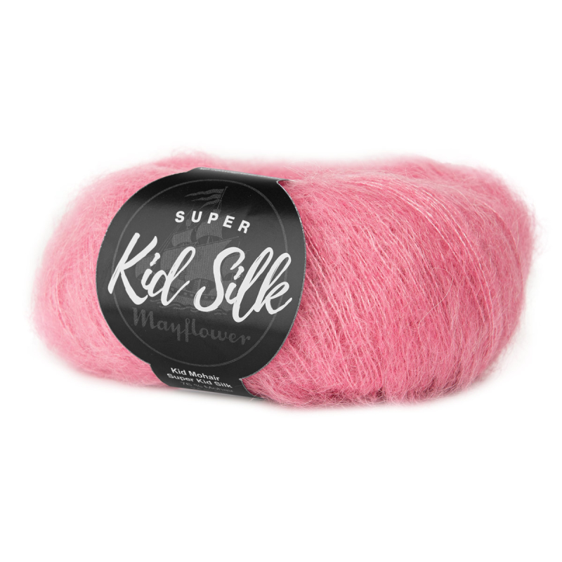 Mayflower Super Kid Silk - Heather Rose 61, Mohair/Silk, fra Mayflower Mayflower Super Kid Silk - Heather Rose 61, Mohair/Silk, fra Mayflower