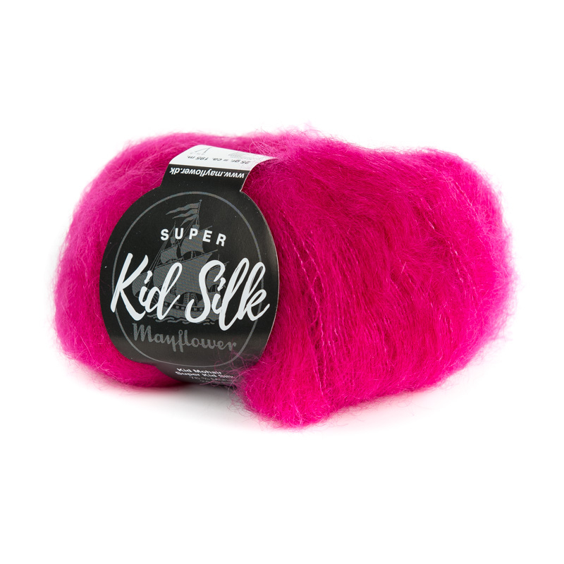 Mayflower Super Kid Silk - Pink 31, Mohair/Silk, fra Mayflower Mayflower Super Kid Silk - Pink 31, Mohair/Silk, fra Mayflower