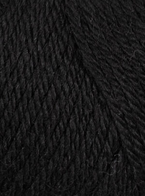 Viking Alpaca Storm 503 Sort, Alpacagarn/Merinogarn, fra Viking