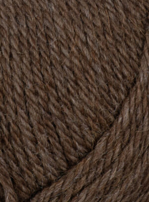 Viking Alpaca Storm 508 Brun, Alpacagarn/Merinogarn, fra Viking