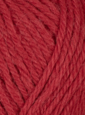 Viking Alpaca Storm 550 Rød, Alpacagarn/Merinogarn, fra Viking