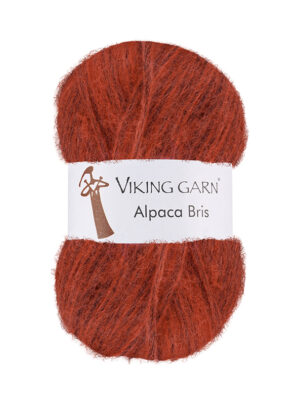 Viking Bris - 353 Brændt Orange, Alpacagarn, fra Viking