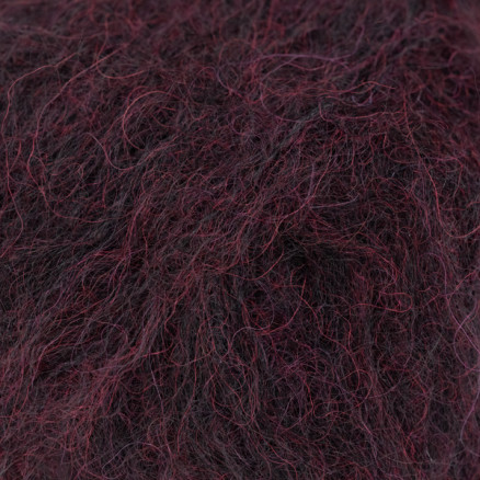Drops Brushed Alpaca Silk Garn Unicolor 43 Mørk drue Drops Brushed Alpaca Silk Garn Unicolor 43 Mørk drue