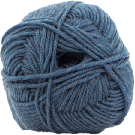 Hjertegarn Extrafine Merino 120 Garn - fv 1944 Melange Lyse Blå Hjertegarn Extrafine Merino 120 Garn - fv 1944 Melange Lyse Blå