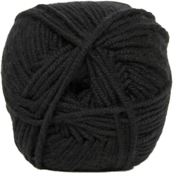 Hjertegarn Extrafine Merino 120 Garn - fv 500 Sort Hjertegarn Extrafine Merino 120 Garn - fv 500 Sort