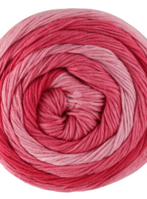 Lana Grossa Gomitolo Tono Garn 1036 Tomat / Jordbær / Rosa
