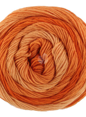 Lana Grossa Gomitolo Tono Garn 1042 Mandarin / Orange / Rødoorange