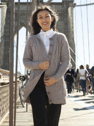 New York cardigan - Viking Design 1903-1 Kit - XS - XXL - Viking Frøya, fra Viking