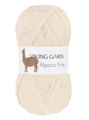 Viking Alpaca Fine 602 Natur, Alpaca / Merino uld, fra Viking