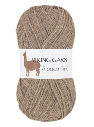 Viking Alpaca Fine 607 Beige, Alpaca / Merino uld, fra Viking