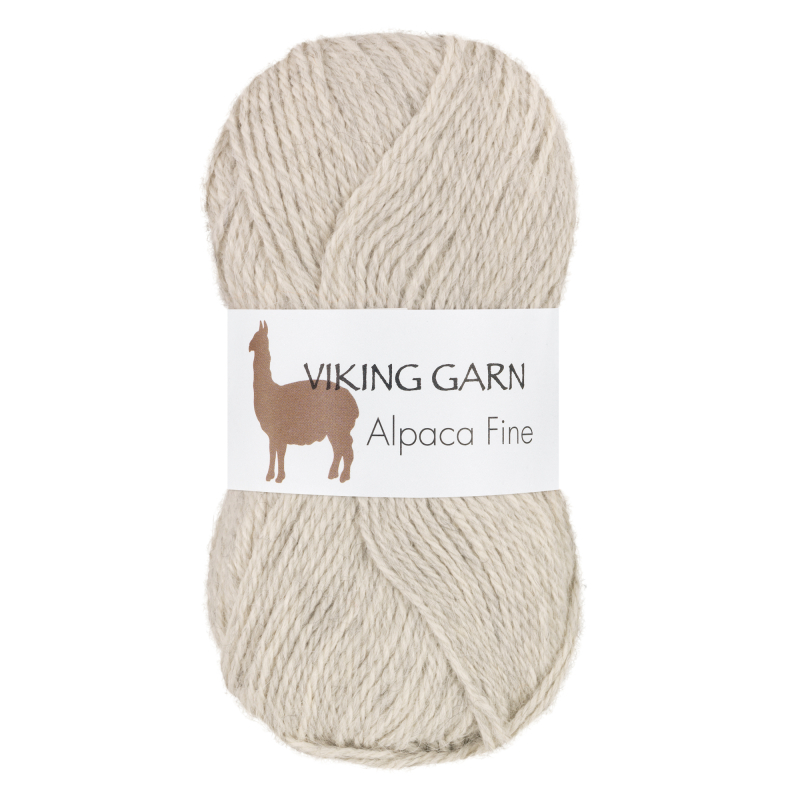 Viking Alpaca Fine 612 Perlegrå, Alpaca / Merino uld, fra Viking Viking Alpaca Fine 612 Perlegrå, Alpaca / Merino uld, fra Viking