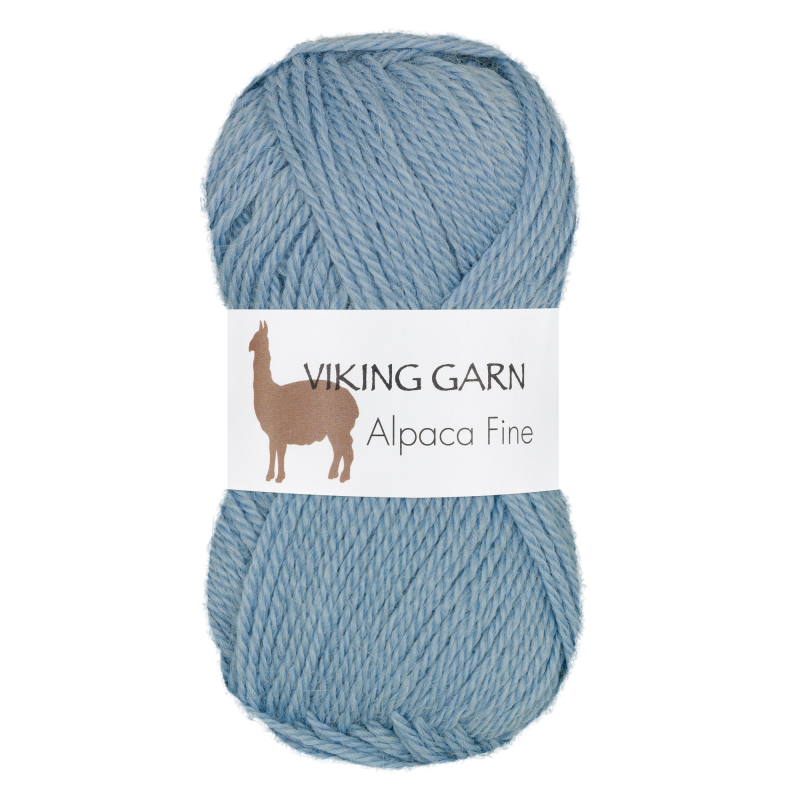 Viking Alpaca Fine 621 Blå, Alpaca / Merino uld, fra Viking Viking Alpaca Fine 621 Blå, Alpaca / Merino uld, fra Viking