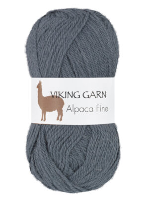 Viking Alpaca Fine 626 Mørk blå, Alpaca / Merino uld, fra Viking