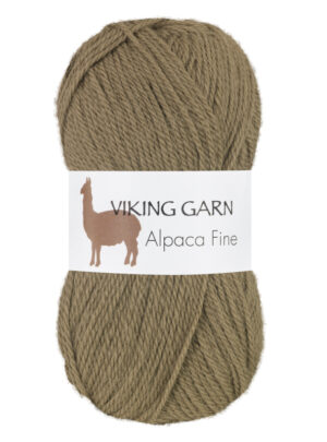 Viking Alpaca Fine 630 Grøn, Alpaca / Merino uld, fra Viking