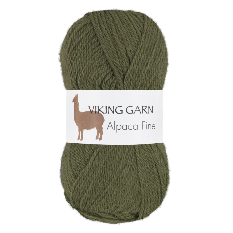 Viking Alpaca Fine 636 Mørk grøn, Alpaca / Merino uld, fra Viking Viking Alpaca Fine 636 Mørk grøn, Alpaca / Merino uld, fra Viking