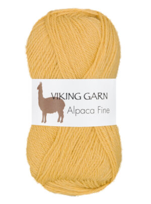 Viking Alpaca Fine 641 Majsgul, Alpaca / Merino uld, fra Viking