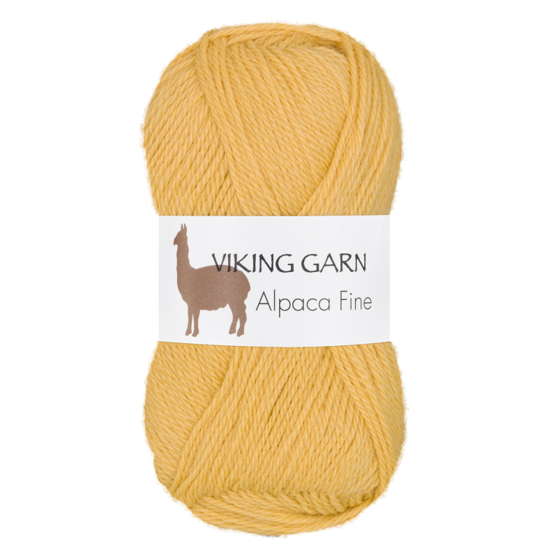 Viking Alpaca Fine 641 Majsgul, Alpaca / Merino uld, fra Viking Viking Alpaca Fine 641 Majsgul, Alpaca / Merino uld, fra Viking