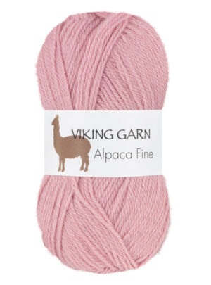 Viking Alpaca Fine 664 Pastelrosa, Alpaca / Merino uld, fra Viking