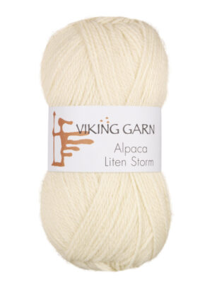 Viking Alpaca Liten Storm 702 Natur, Alpaca / Merino uld, fra Viking
