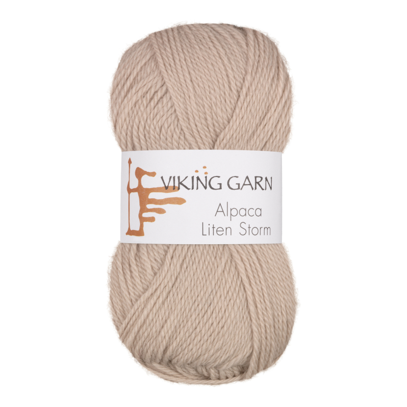 Viking Alpaca Liten Storm 706 Sand, Alpaca / Merino uld, fra Viking Viking Alpaca Liten Storm 706 Sand, Alpaca / Merino uld, fra Viking