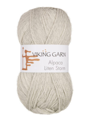 Viking Alpaca Liten Storm 712 perlegrå, Alpaca / Merino uld, fra Viking