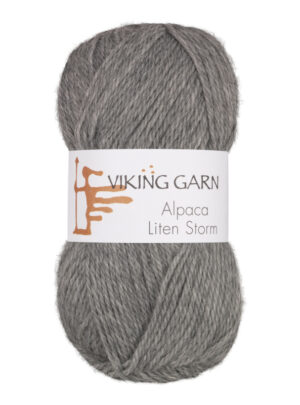 Viking Alpaca Liten Storm 713 Lys grå, Alpaca / Merino uld, fra Viking