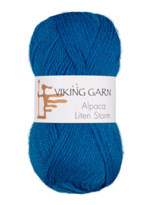 Viking Alpaca Liten Storm 725 Kongeblå, Alpaca / Merino uld, fra Viking