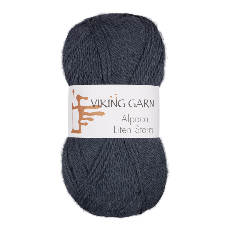 Viking Alpaca Liten Storm 727 Jeansblå, Alpaca / Merino uld, fra Viking Viking Alpaca Liten Storm 727 Jeansblå, Alpaca / Merino uld, fra Viking