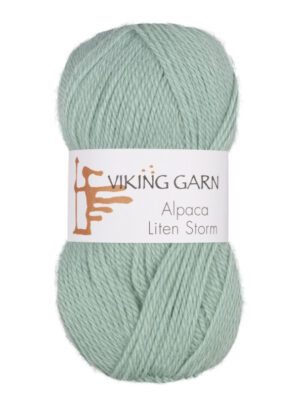 Viking Alpaca Liten Storm 731 Lys petrol, Alpaca / Merino uld, fra Viking