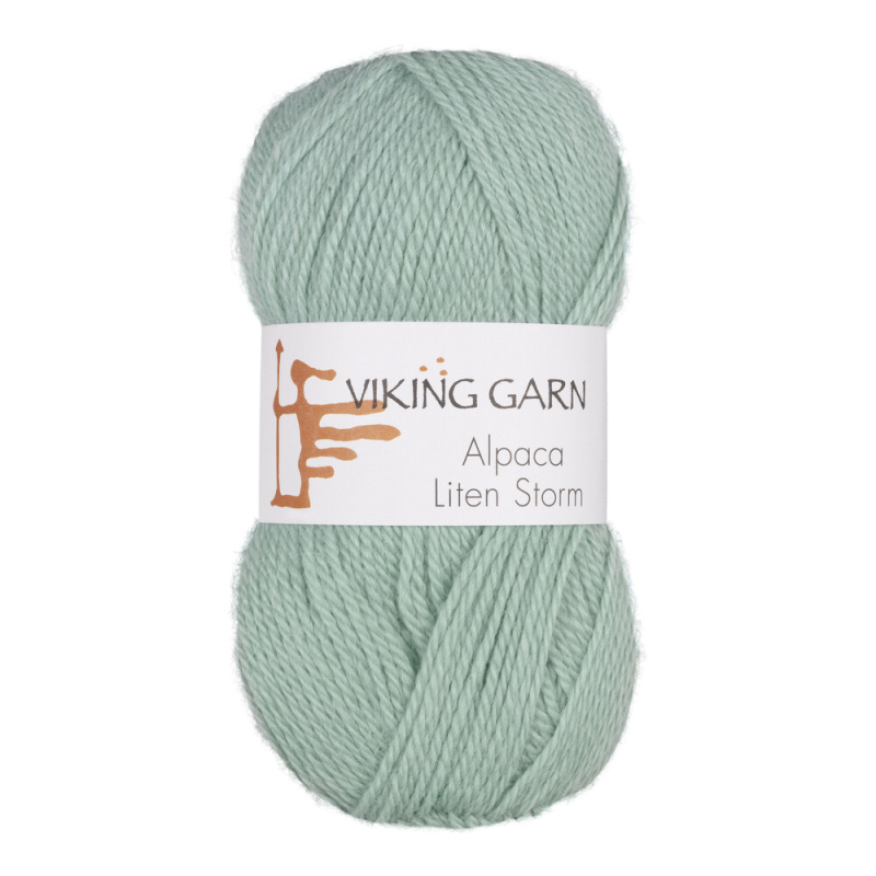 Viking Alpaca Liten Storm 731 Lys petrol, Alpaca / Merino uld, fra Viking Viking Alpaca Liten Storm 731 Lys petrol, Alpaca / Merino uld, fra Viking