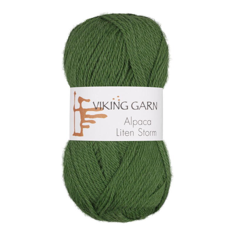 Viking Alpaca Liten Storm 733 Grøn, Alpaca / Merino uld, fra Viking Viking Alpaca Liten Storm 733 Grøn, Alpaca / Merino uld, fra Viking