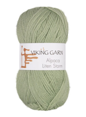 Viking Alpaca Liten Storm 737 Mintgrøn, Alpaca / Merino uld, fra Viking