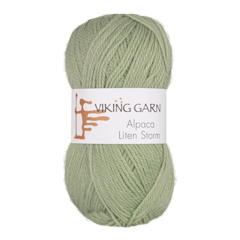 Viking Alpaca Liten Storm 737 Mintgrøn, Alpaca / Merino uld, fra Viking Viking Alpaca Liten Storm 737 Mintgrøn, Alpaca / Merino uld, fra Viking