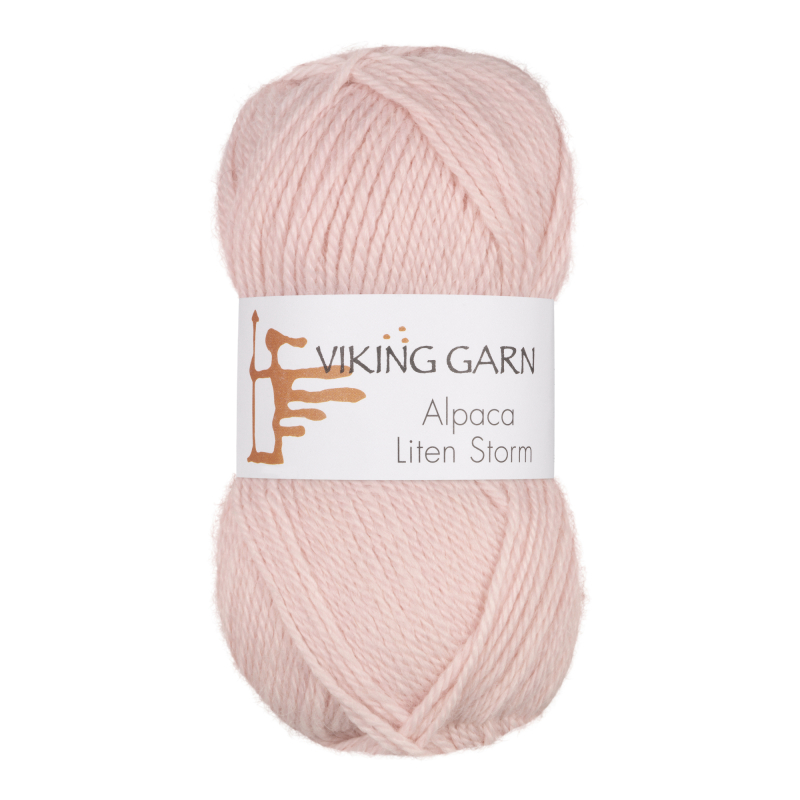 Viking Alpaca Liten Storm 764 Pudderrosa, Alpaca / Merino uld, fra Viking Viking Alpaca Liten Storm 764 Pudderrosa, Alpaca / Merino uld, fra Viking