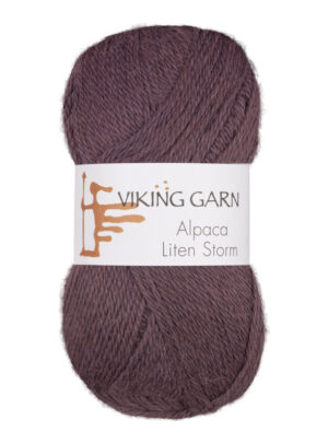 Viking Alpaca Liten Storm 768 Lilla, Alpaca / Merino uld, fra Viking
