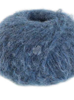 Lana Grossa Natural Alpaca Lungo Garn 07 Petroleumsblå