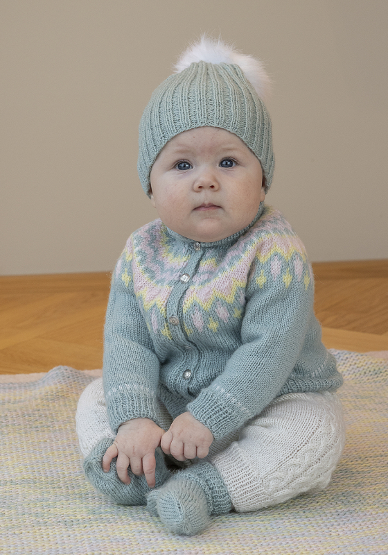 Linde sæt - Viking Design 2506-2B Kit - 1 - 24 mdr - Viking Baby ull, fra Viking Linde sæt - Viking Design 2506-2B Kit - 1 - 24 mdr - Viking Baby ull, fra Viking